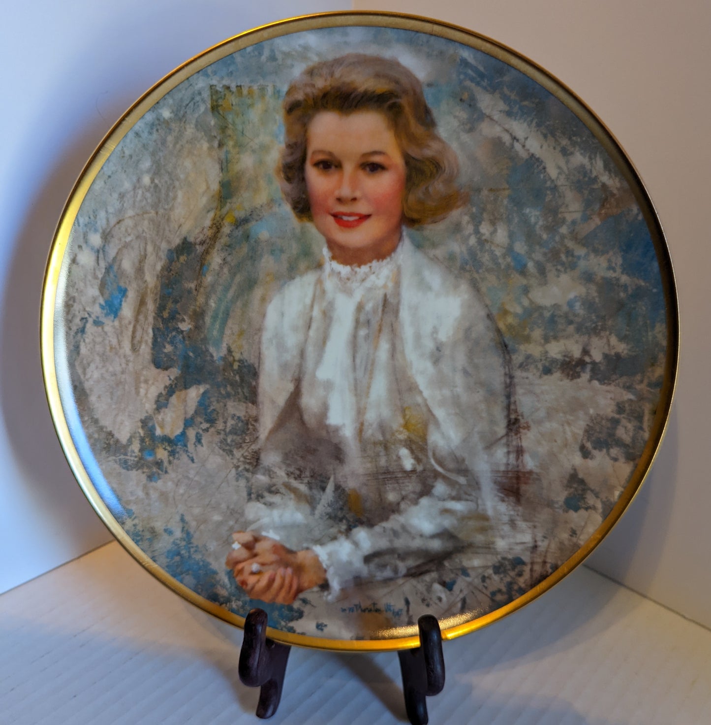 Her Supreme Highness Princess Grace of Monaco Vintage Collector's Plate