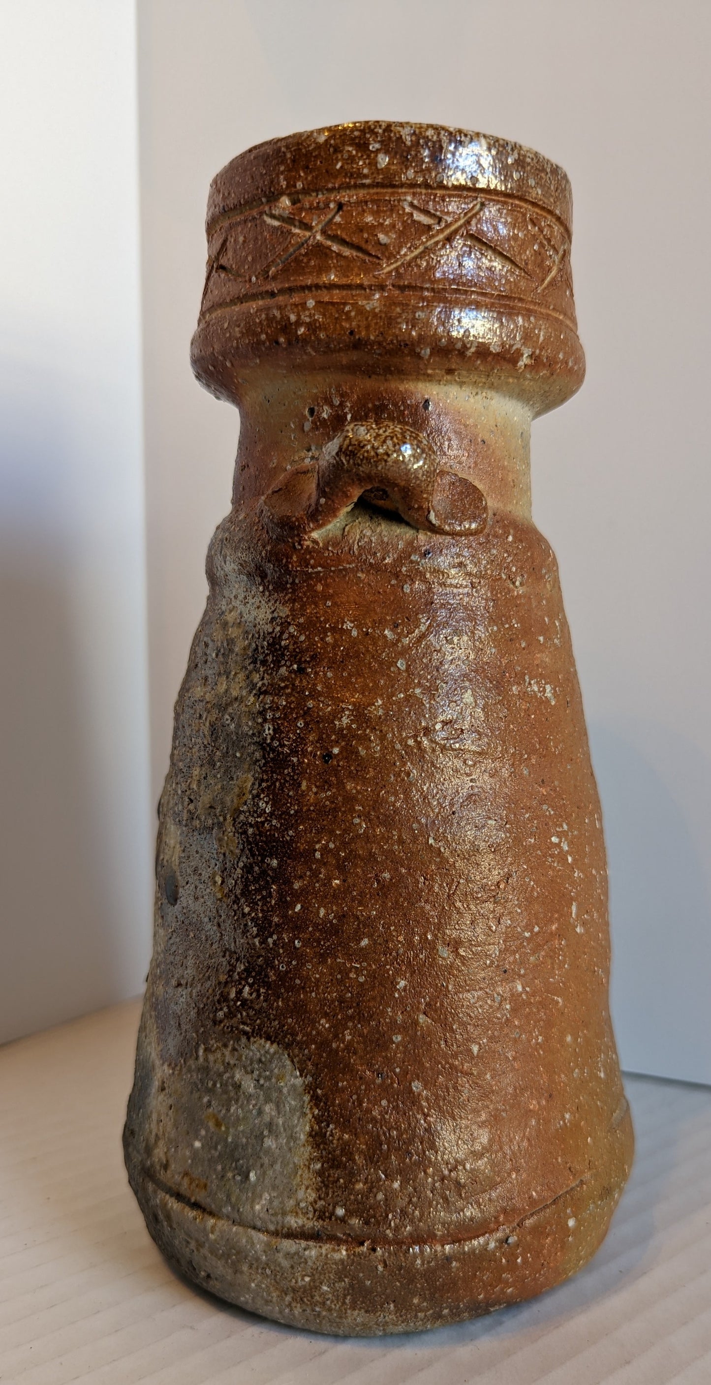 Japanese Vintage Bizen Ware Vase