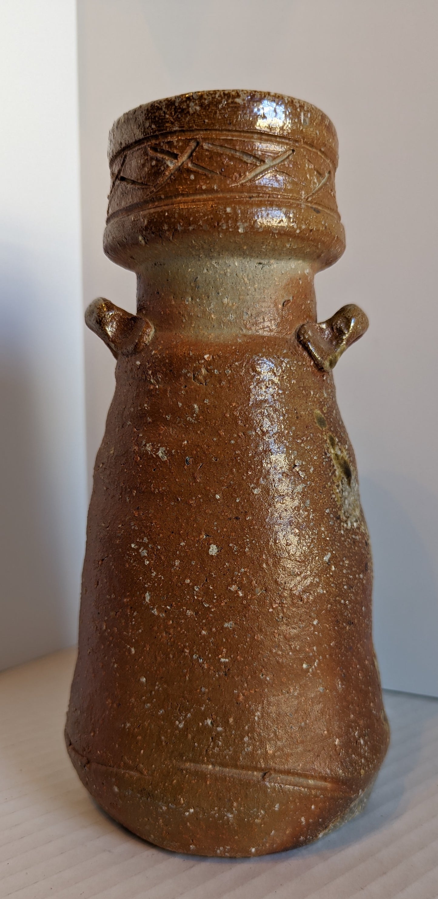 Japanese Vintage Bizen Ware Vase