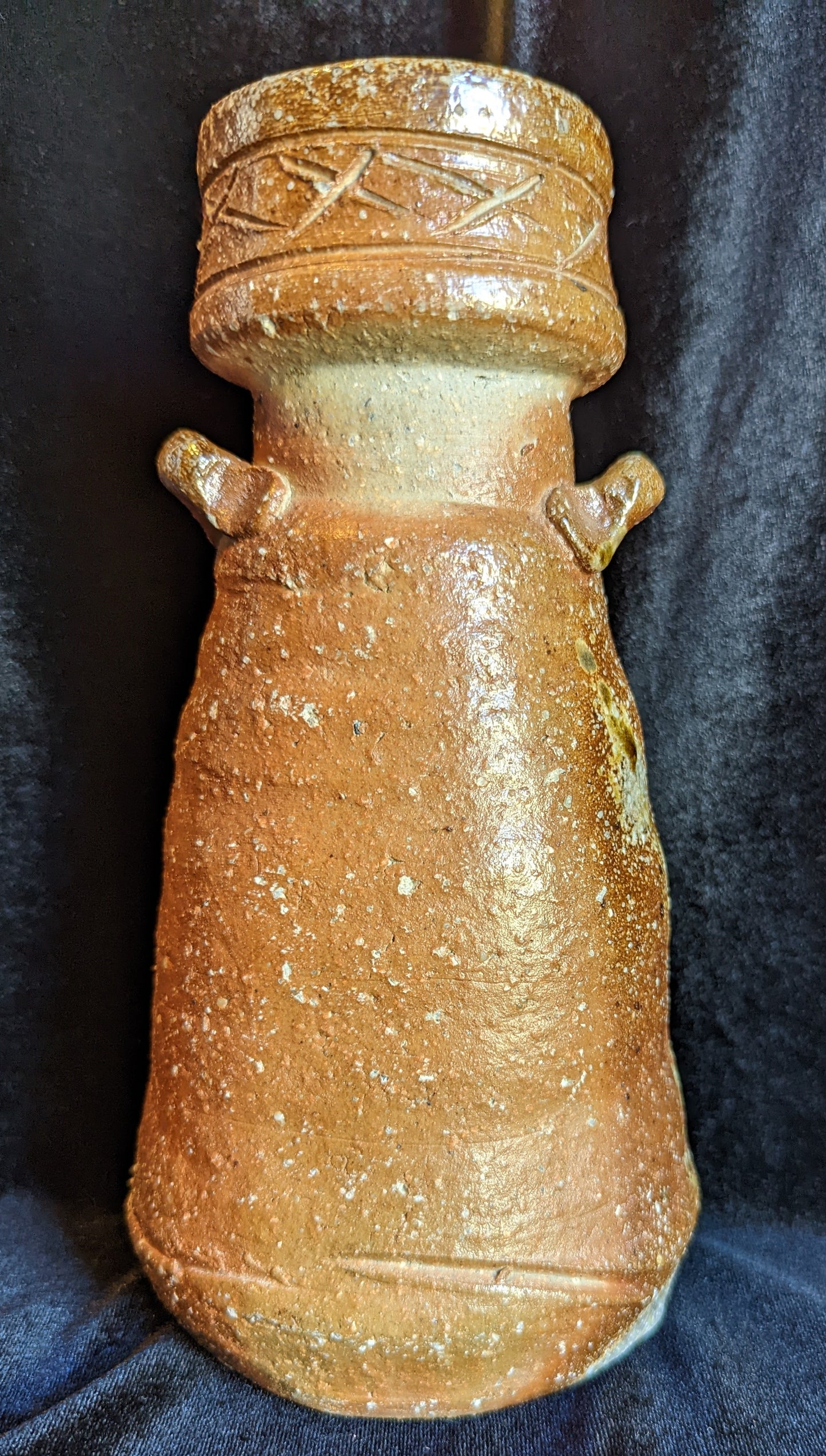 Japanese Vintage Bizen Ware Vase