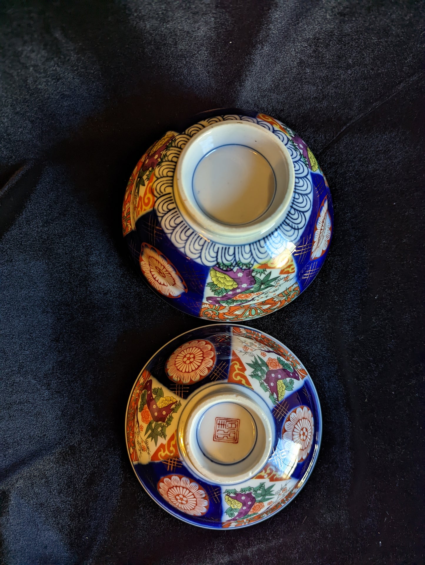 Antique Japanese Soup Bowl W/Lid