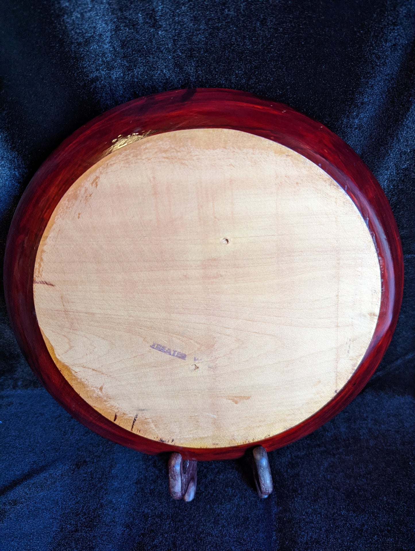 Collector's Figi Wooden Plate