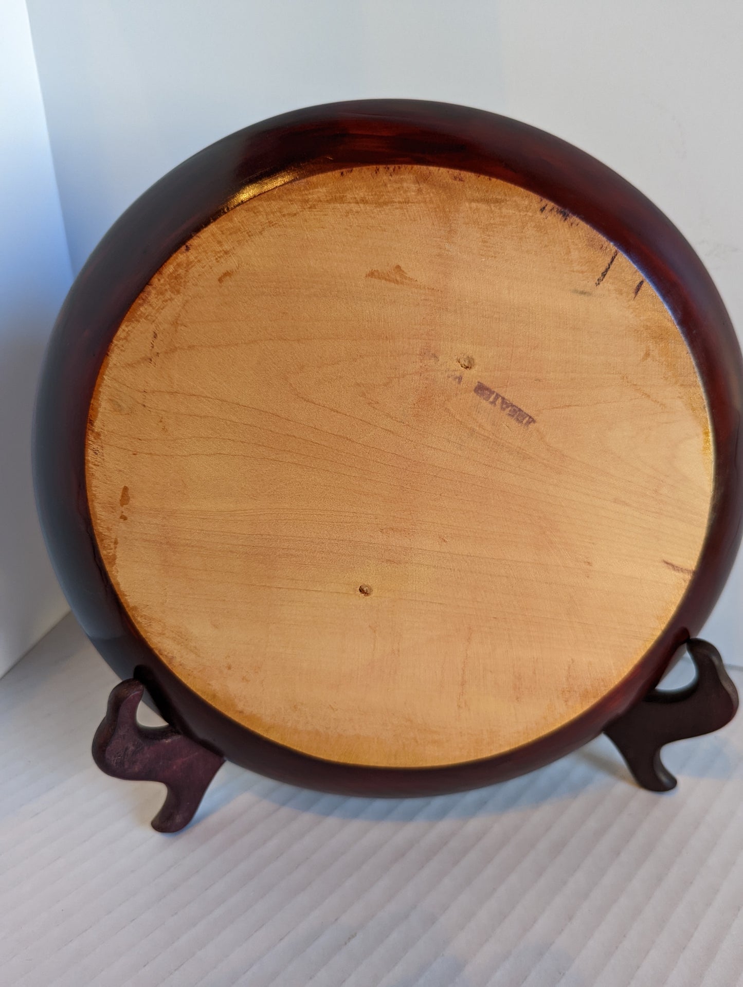 Collector's Figi Wooden Plate