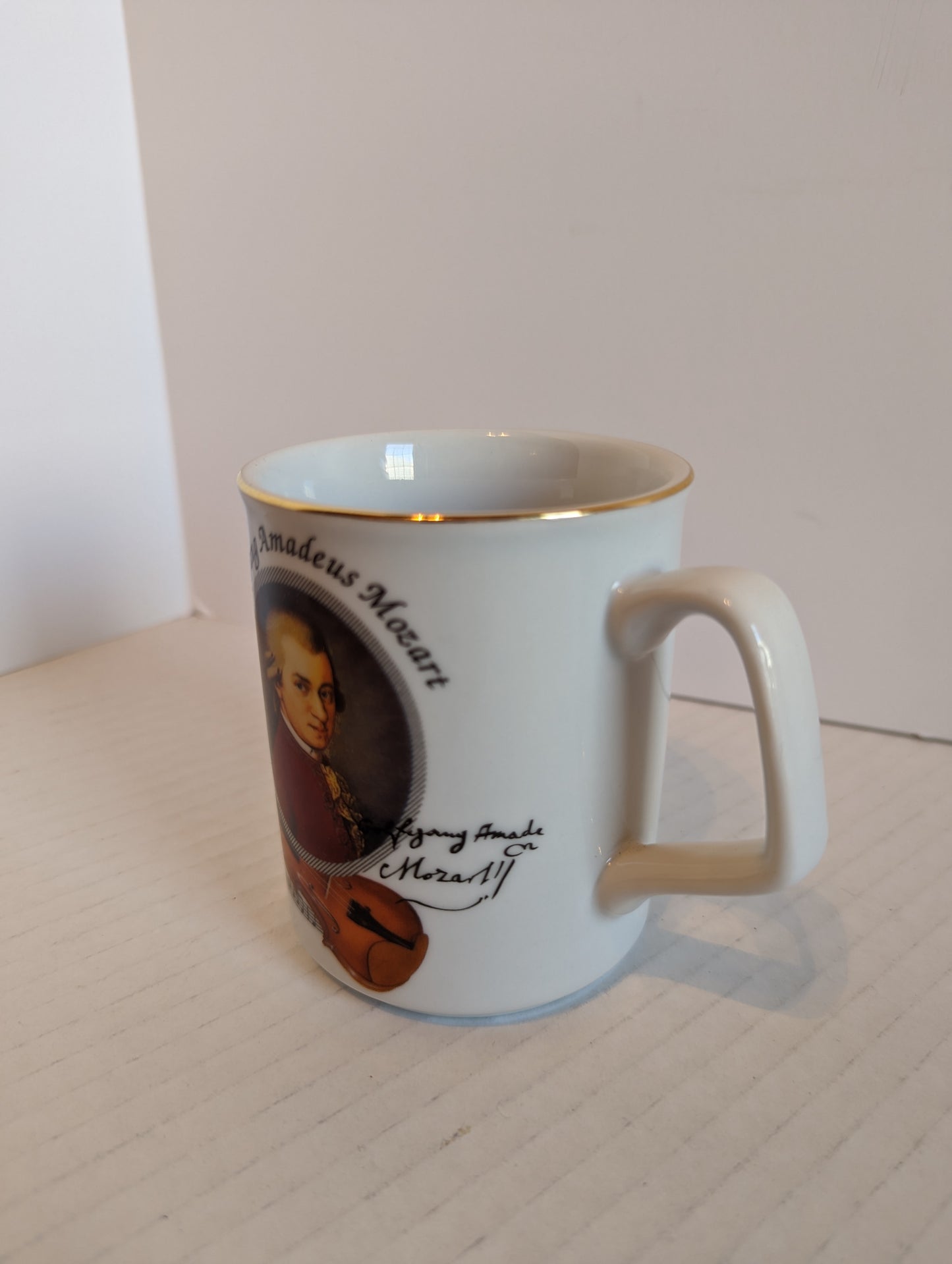 Wolfgang Amadeus Mozart Coffee Cup