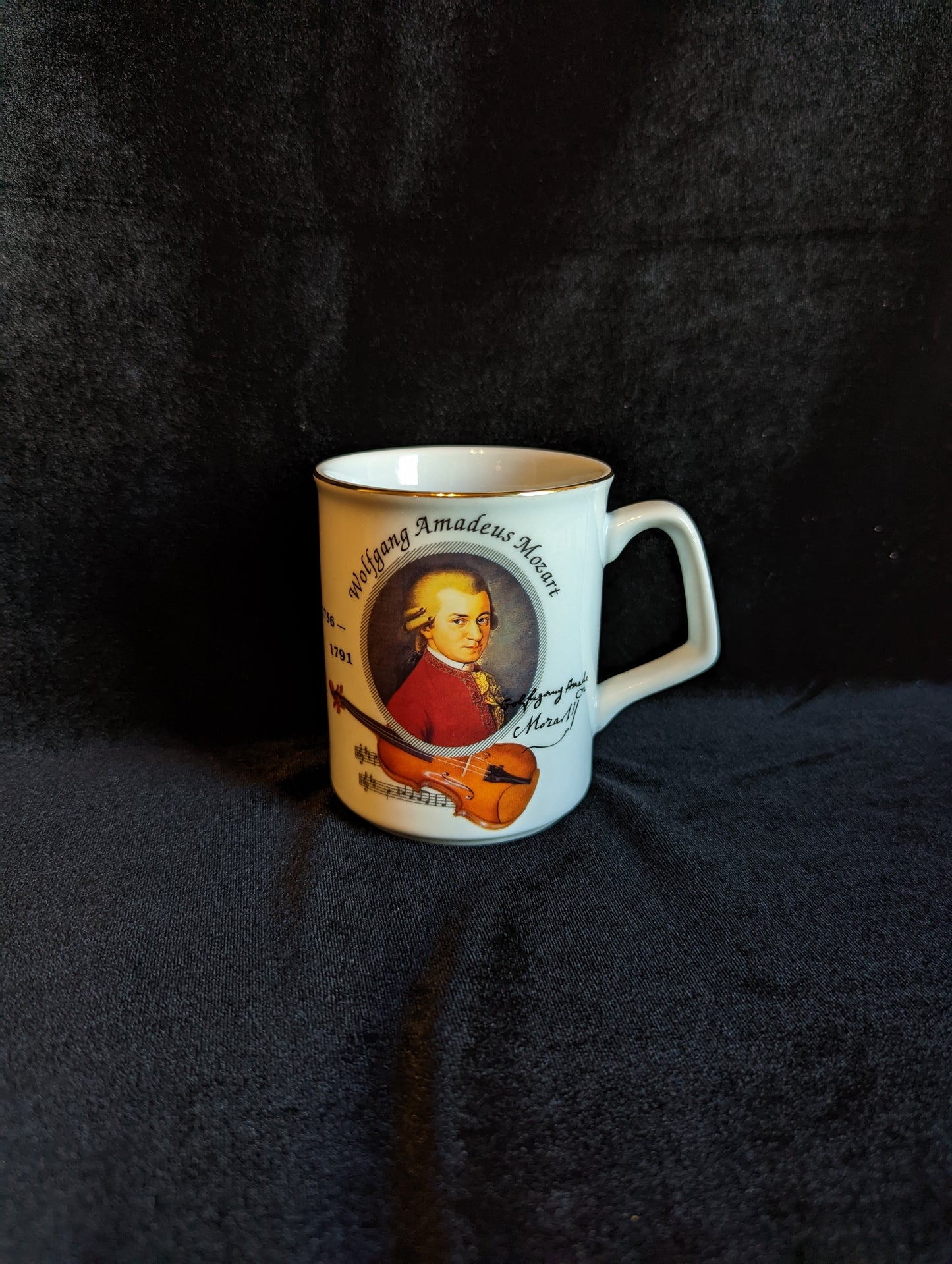 Wolfgang Amadeus Mozart Coffee Cup