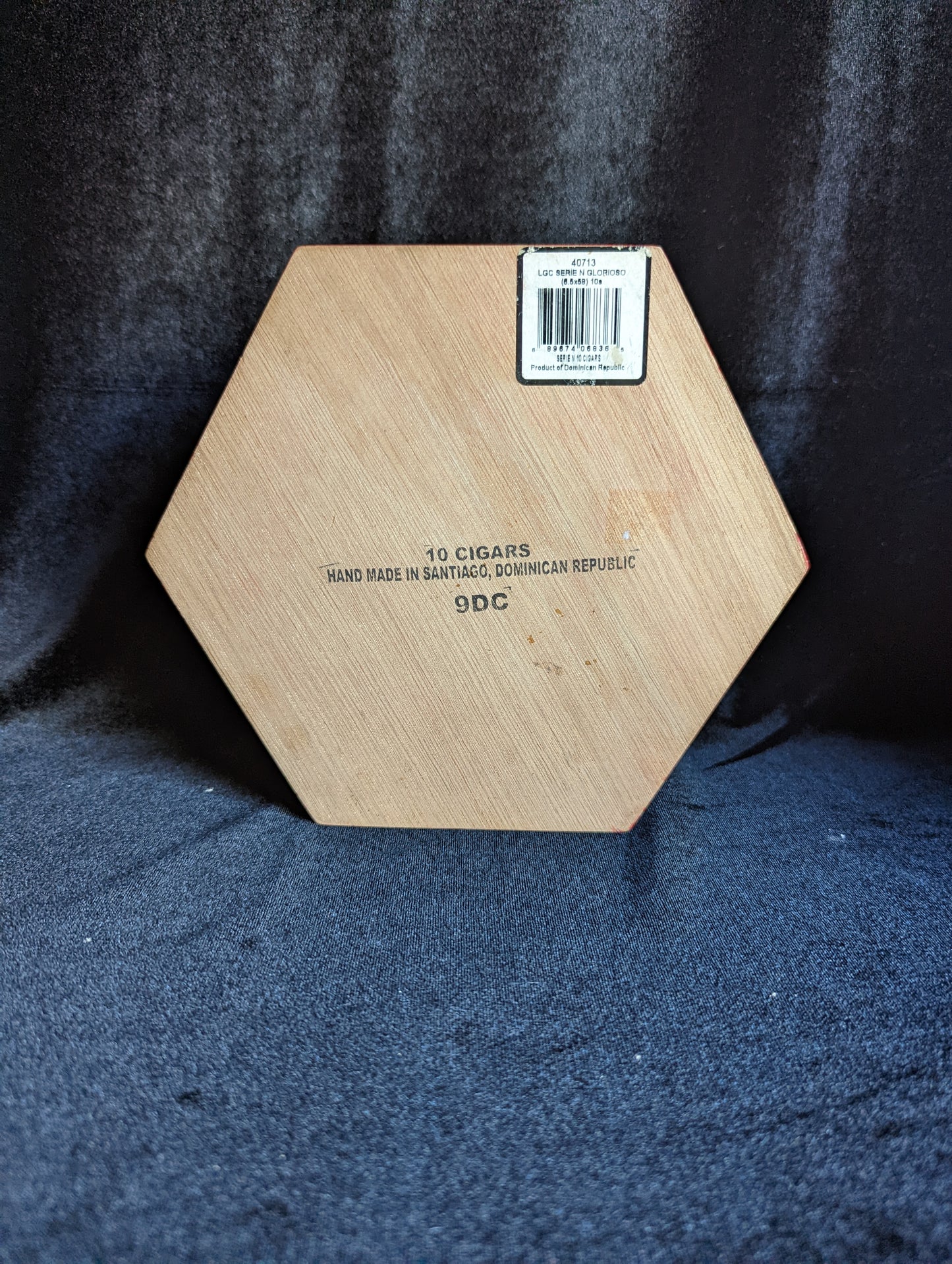 Wooden Hexagon Box