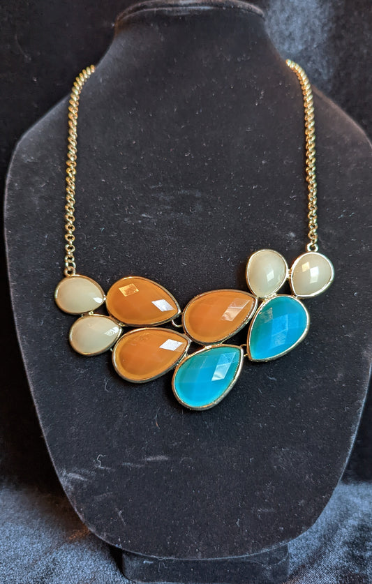 Lucite Statement Vintage Necklace