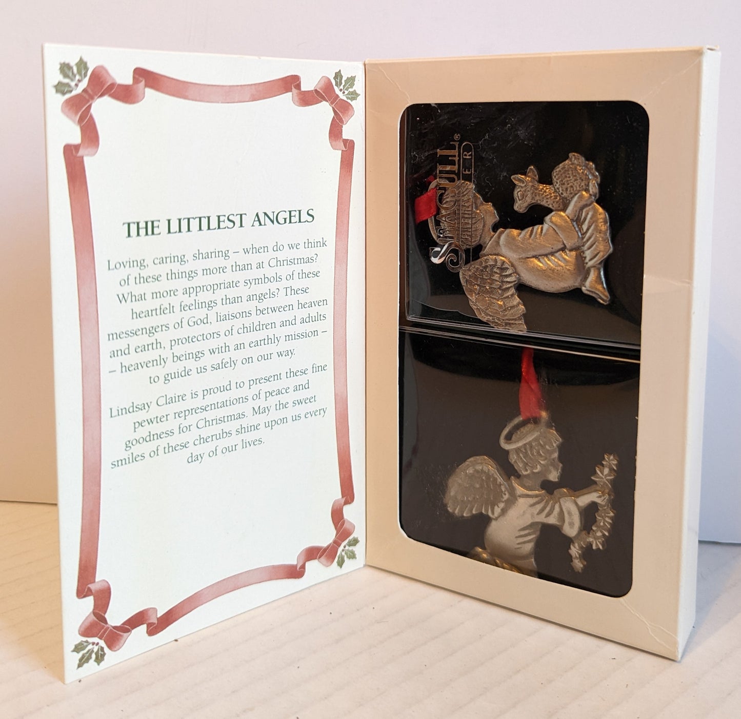 "The Littlest Angels" Lindsay Claire Vintage Ornaments