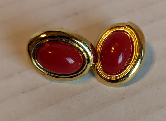 Monet Clip-On Vintage Earrings