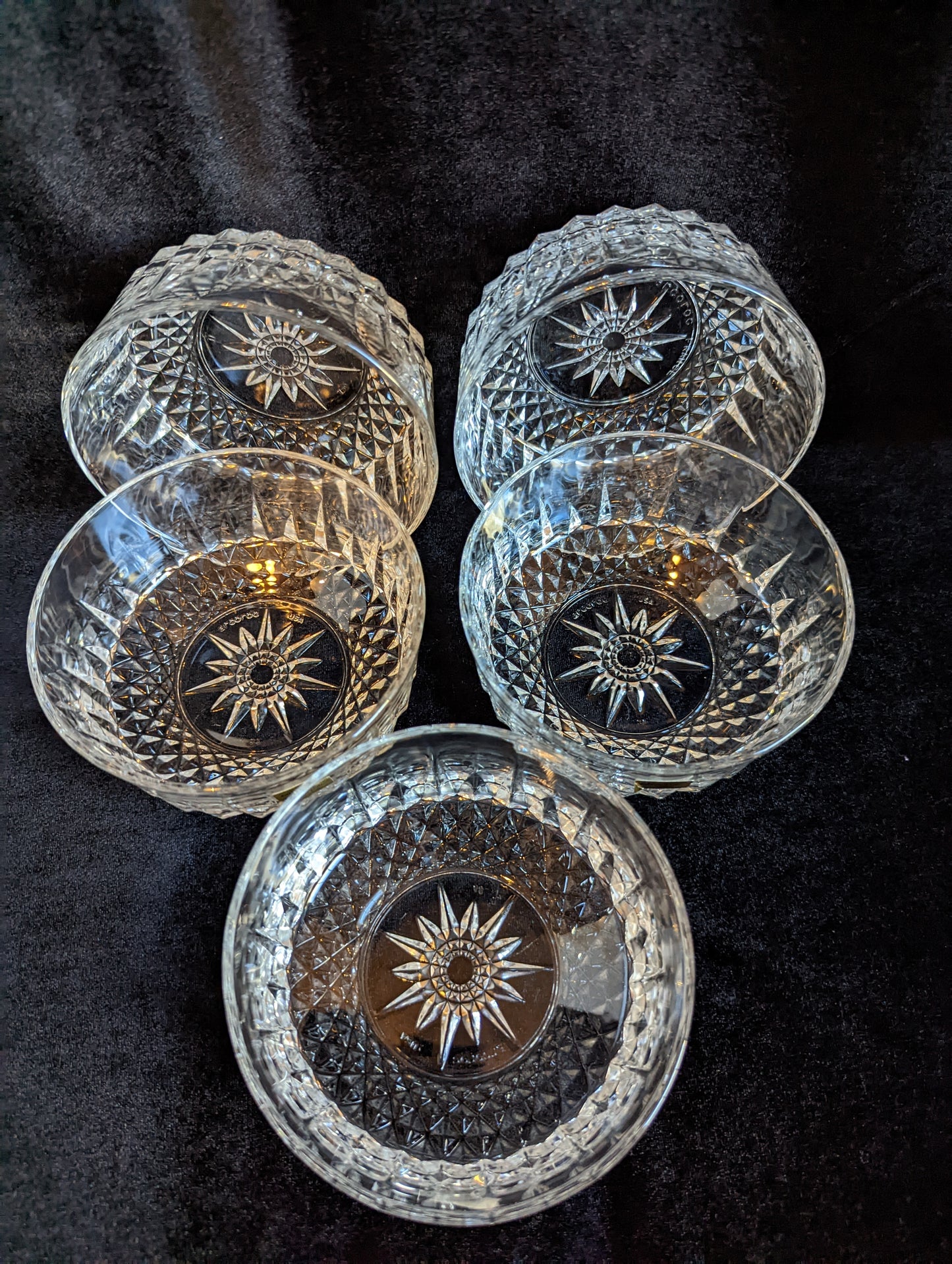 Arcoroc Vintage Crystal Salad/Dessert Bowls (10)