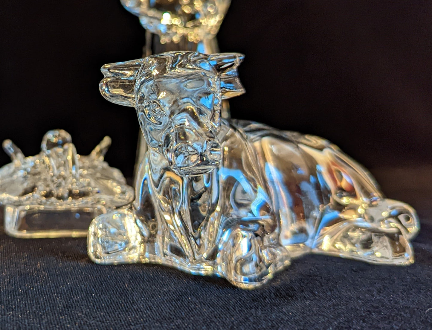 Crystal d'Arques 24% Crystal Nativity from France