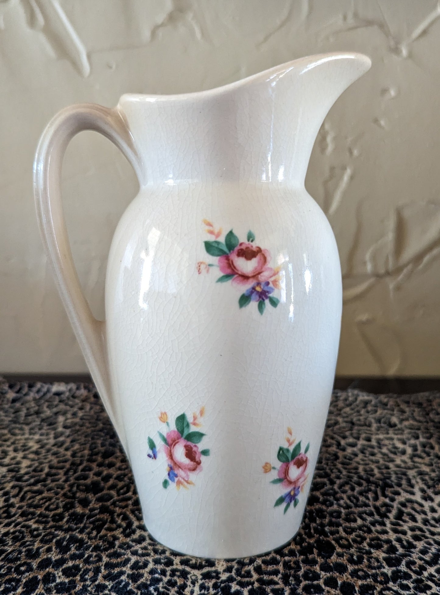 Vintage Royal Copley Small Pitcher/Vase