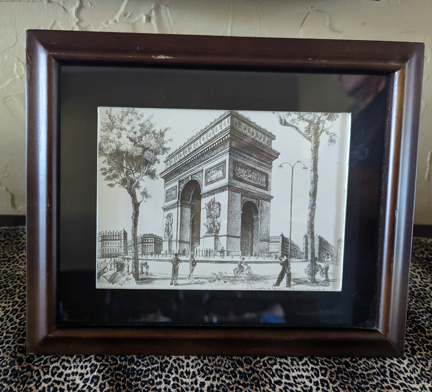 f. Dhoska Print of l. Arc de Triomphe in Paris